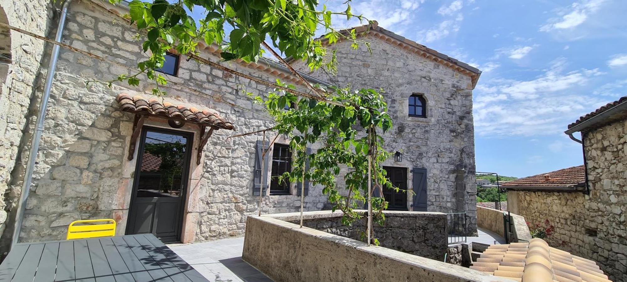 Magnifique Maison En Coeur De Balazuc, Proche Plages Ardeche Exterior photo